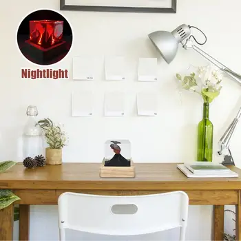 Kids Table Lamp Creative Resin Volcanic Light Relaxing Sleep Nightlight Lighted Volcano Ornament For Study Room Living Room 5