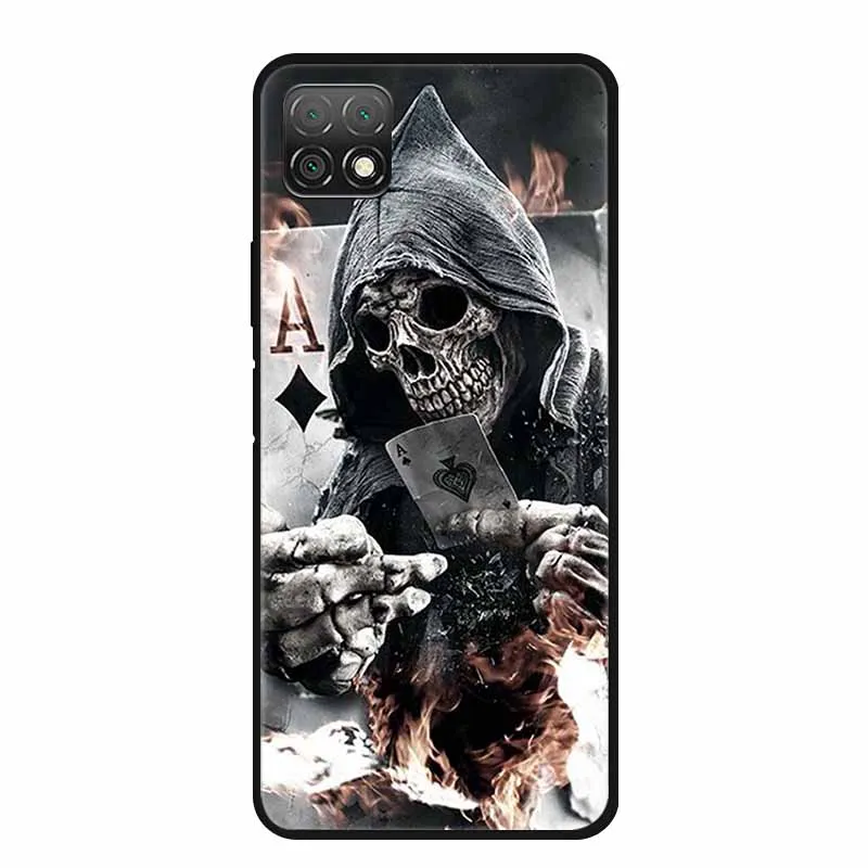 Marble Soft TPU Silicone Phone Case with Fashionable Cartoon Design