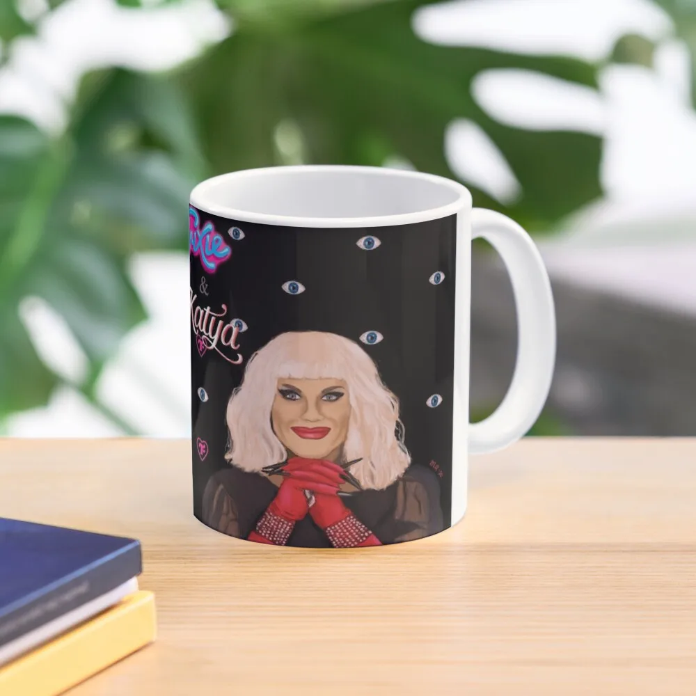 

Trixie and Katya Digital Painting Coffee Mug Ceramic Cups Creative Cups Sets Mug
