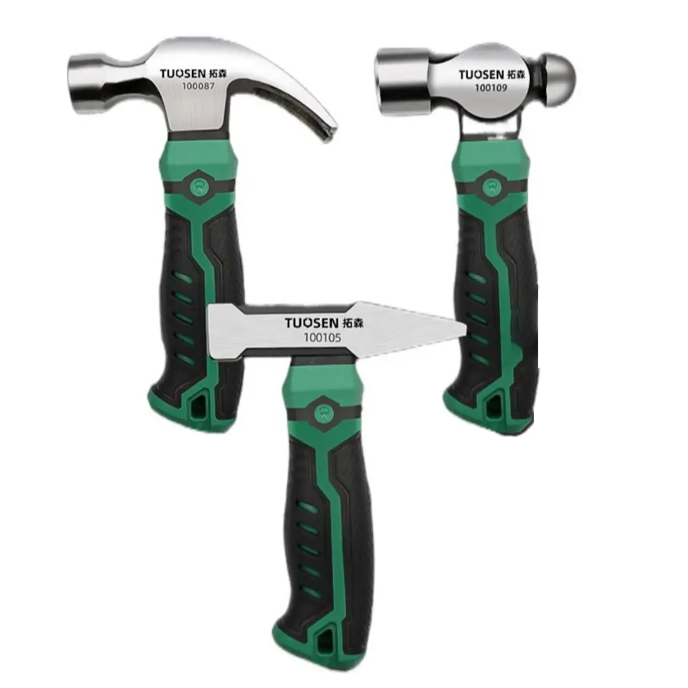 New Carbon Steel Multifunctional Mini Hammer Hardware Work Tool Household Use Claw Hammer Anti-skid Shockproof Fitter Hammer 5