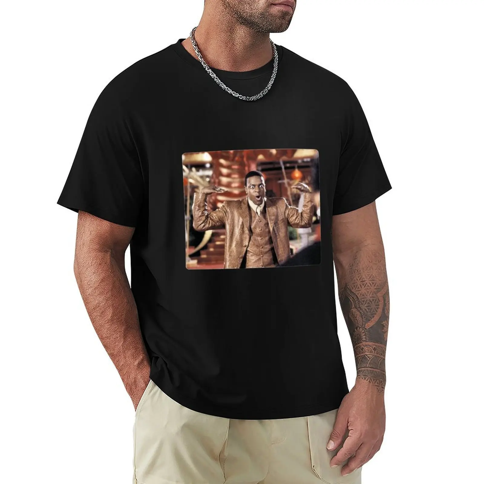 Chris Tucker Rush Hour 2 Regalo Di Film Comici Per I Fan, Regalo Di Halloween Day, Regalo Del Ringraziamento, T-Shirt Chr