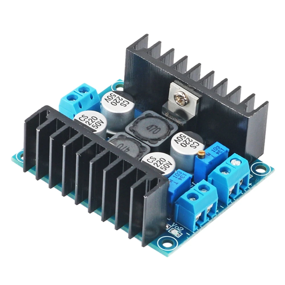 DC5-40V DC1.25-35V 이중 출력 조정 가능한 스텝다운 전원 공급 장치 모듈 20W 벅 안정화 전원 공급 장치 보드 LM2596S