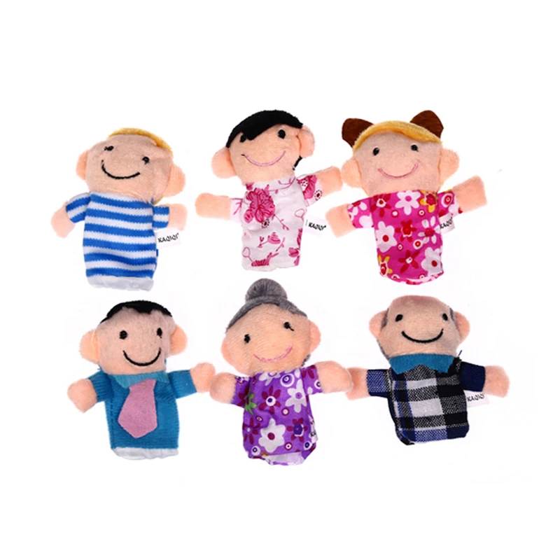 6 Family Puppets