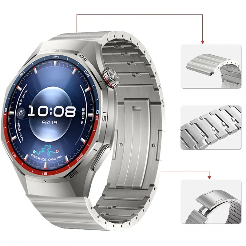 Enhanced Titanium Quick Release 22mm Watch Strap