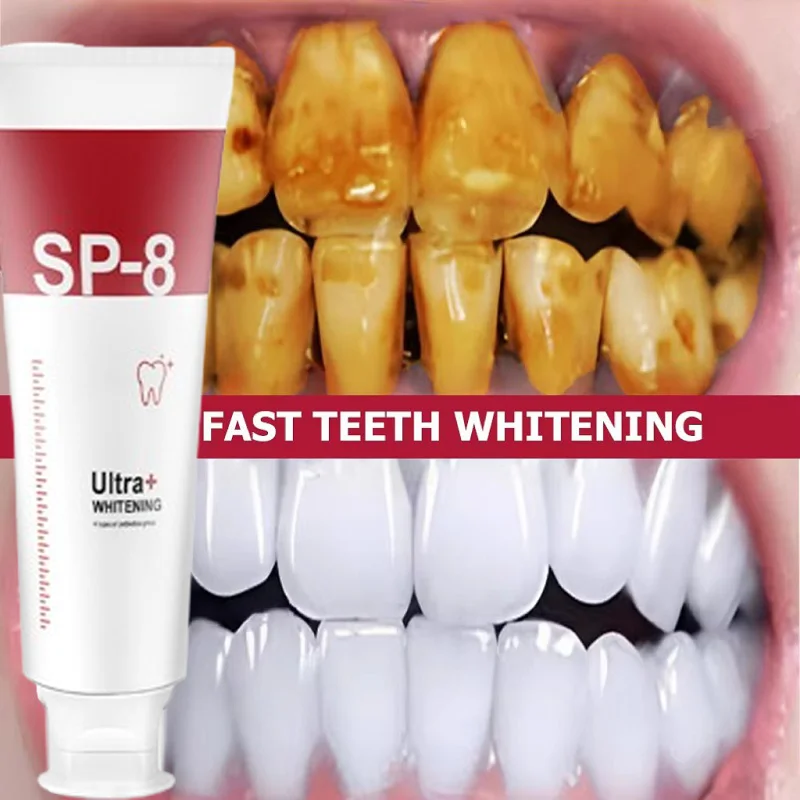SP-8 Probiotic Toothpaste Whiten Tooth Remove Fresh Breath Clean Mouth Prevent Periodontitis Soft Foam Oral Tooth Care Products teeth whitening product teeth whitening essence teeth health product