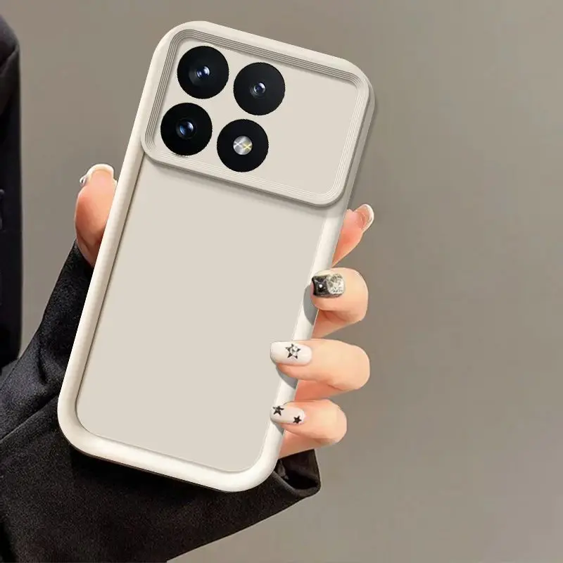 Luxury Candy Matte Soft Cover - Fall Prevention Case for Xiaomi Poco F8 Pro 5G