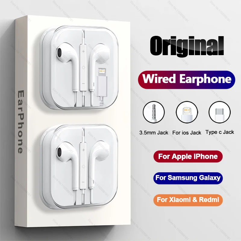 Auricolari Bluetooth Kieve Kv-MT3 – In-ear Con Cancellazione Rumore, Cavo Da 1m, Bianchi, Per IPhone E Smartphone