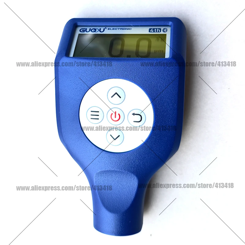 LCD Screen Auto Car Paint Film Thickness Gauge Paint Coating Thickness Tester 0-3000&mu;m 0.1&mu;m Fe NFe Probe Gauge