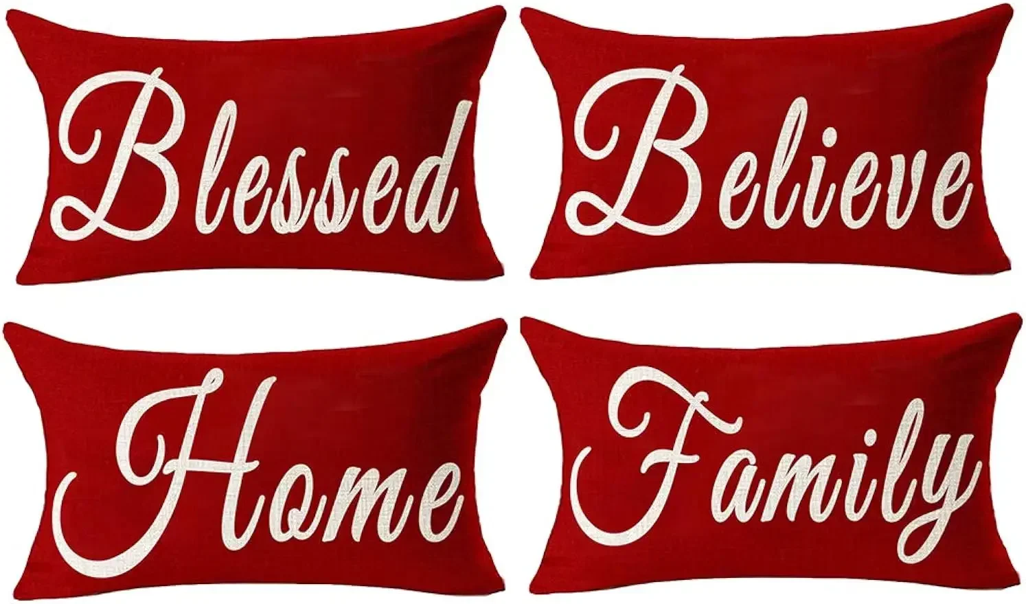 

Семейные цитаты, простые слова, благословение, талия, льняная декоративная подушка, наволочка для дивана, размеры 40x60 см