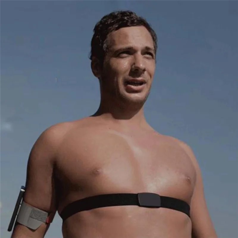 A06F-Heart Rate Monitor Chest Strap,Compatible With Polar, Wahoo,Adjustable Fitness Band For Sports & Health Monitoring