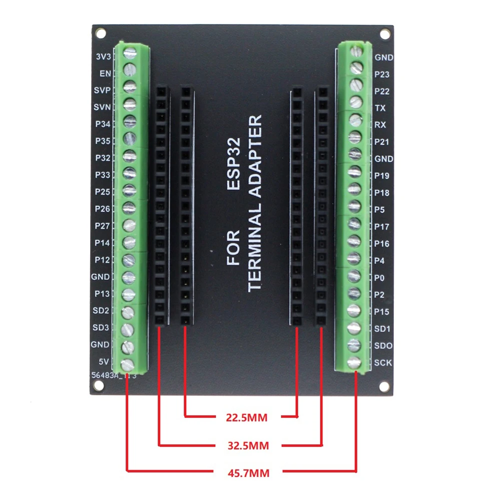 ESP32 개발 보드 CP2102 칩 NodeMCU-32S Lua 38핀 모듈 마이크로 USB 인터페이스 블루투스 호환 GPIO 확장 보드