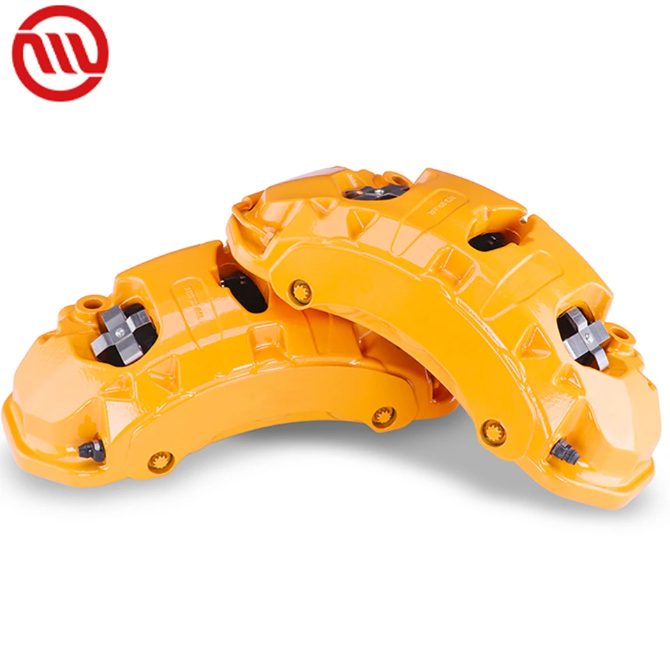 

Pair High Quality 19Z 6 Pot Aluminum Brake Caliper Kit for R18 R19 R20 R21 R22 Wheel Rim 355mm 380mm 405mm Rotor Disc