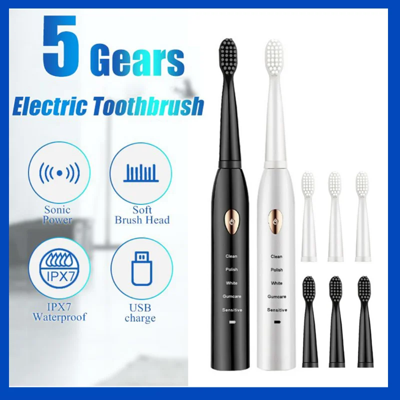 Electric Toothbrushes Waterproof Couples Electric Toothbrush