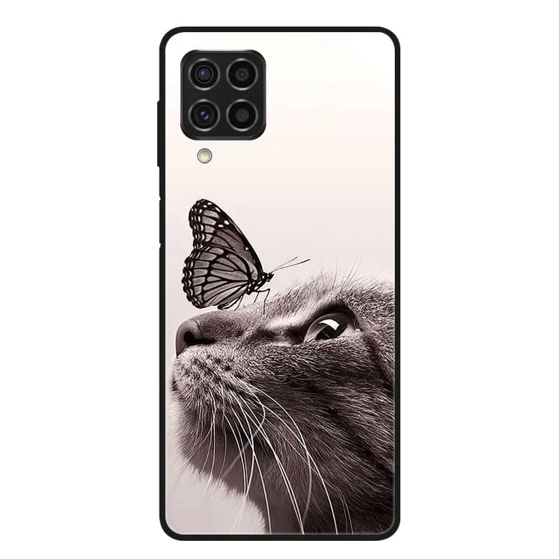 Black Shockproof Case Cover for Samsung Galaxy - Durable Protective Back Shell