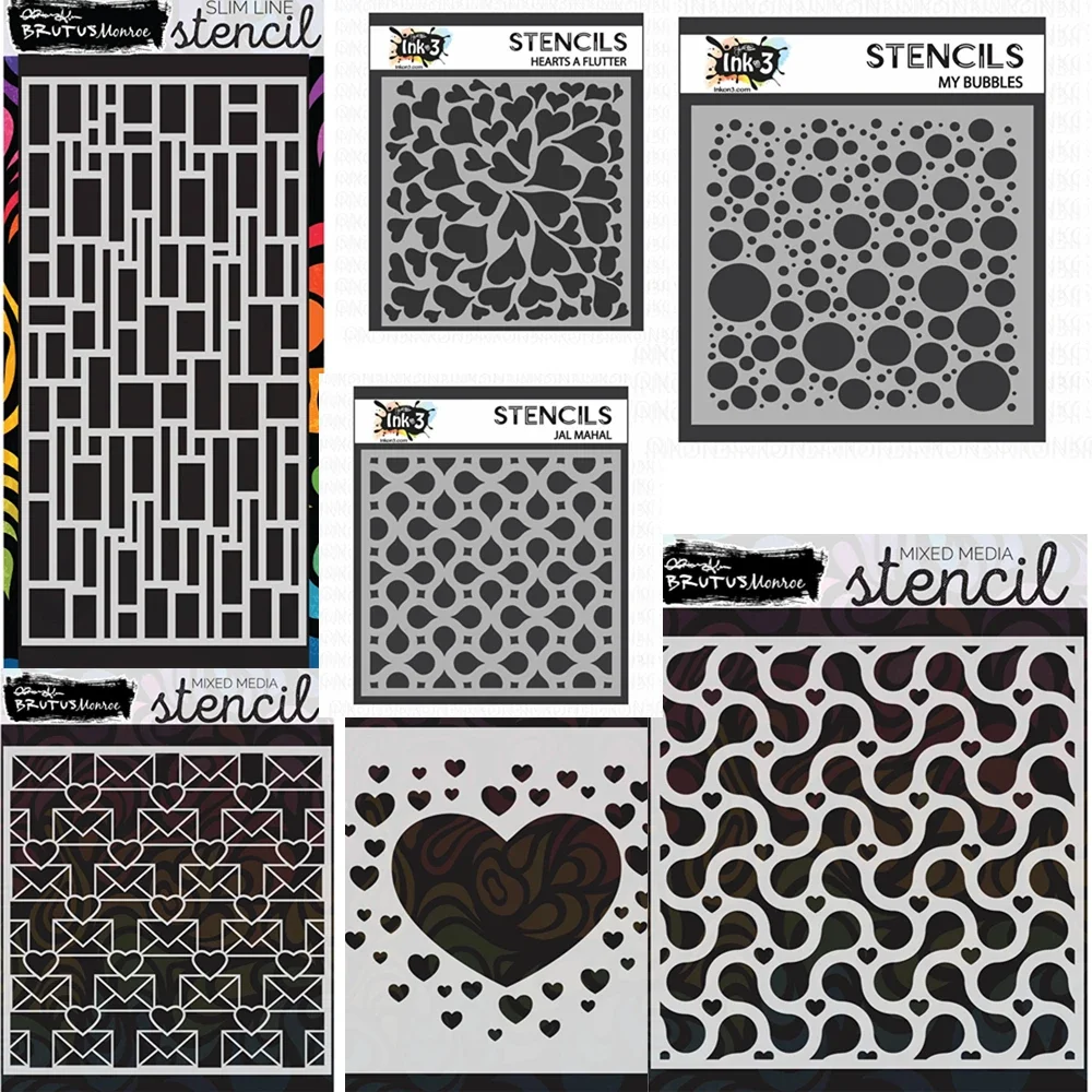 

Трафарет фотография тиснение шаблон Сделай Сам поздравительная открытка ручной работы 2024 Новинка