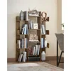 Bookshelf, Tree-Shaped Bookcase with 13 Storage Shelves, Rounded Corners 1