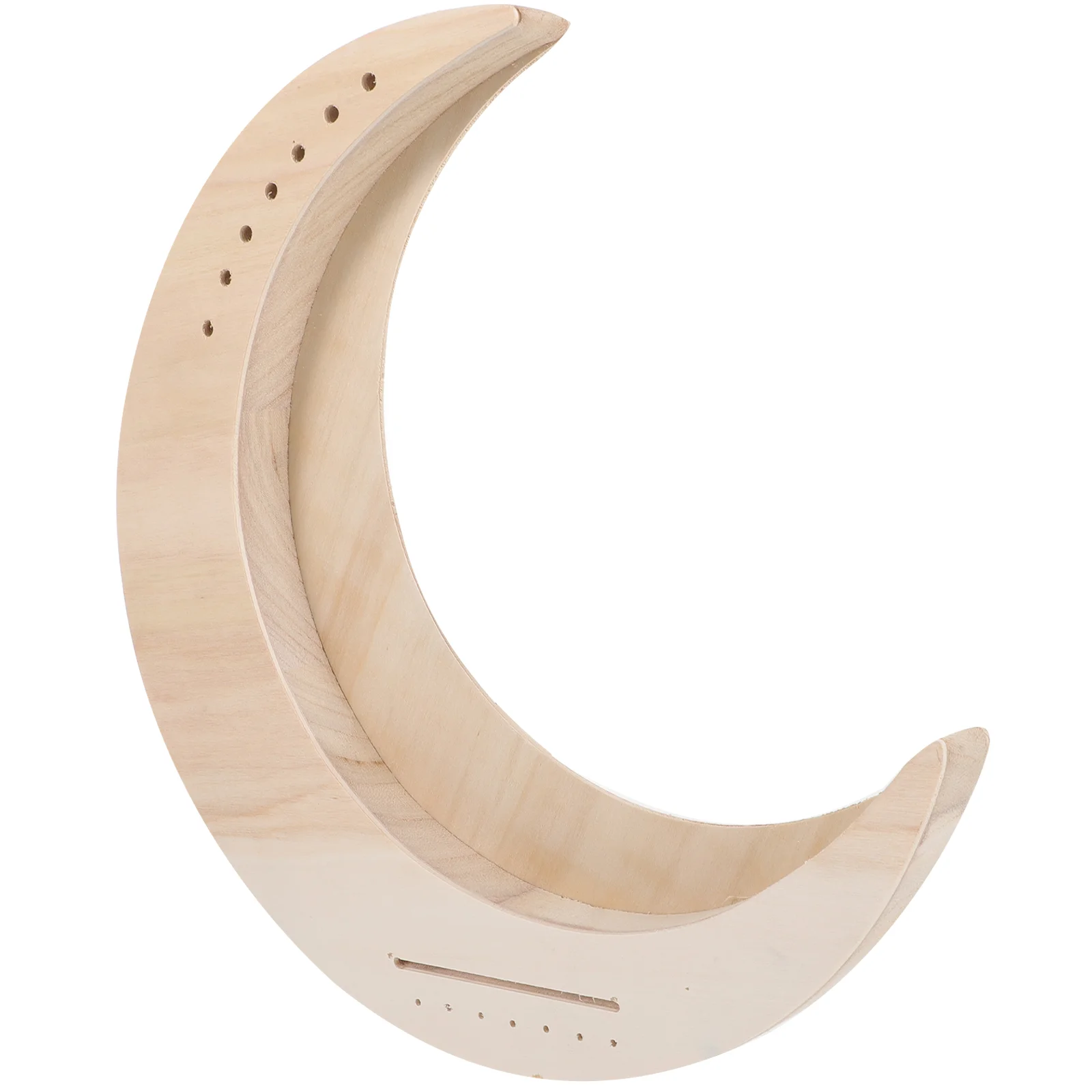 

Wooden Lyre Harp Moon Shape String Musical Instruments With Tuning Wrench For Beginners