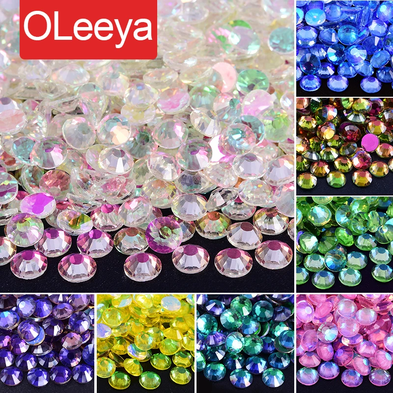 Glass Rhinestones PURPLE Non-Hotfix, Sizes SS6 - SS30, Faceted