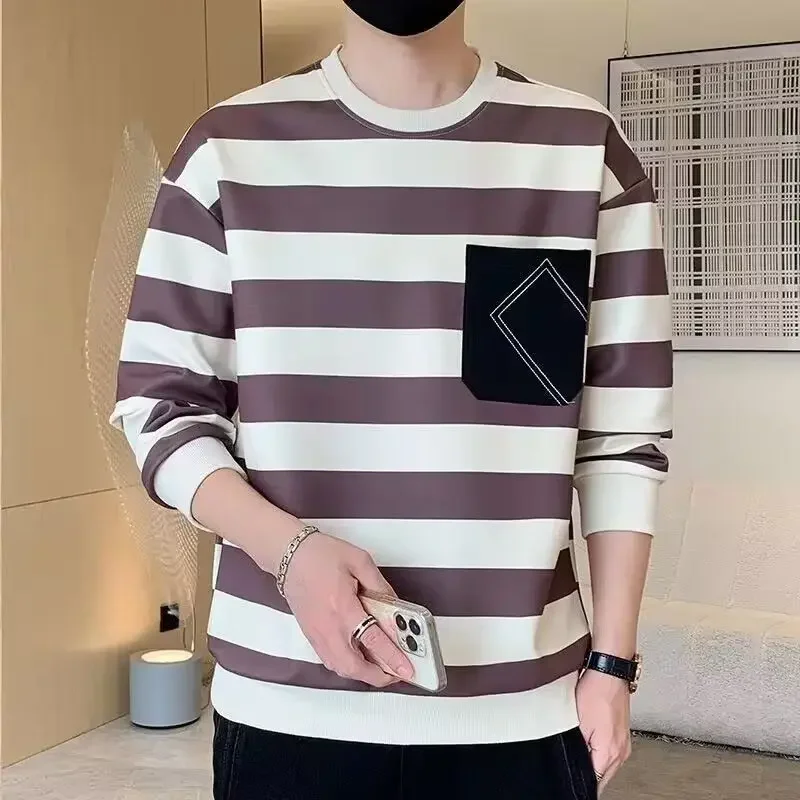 

Male Clothes Sweatshirt for Men Slim Fit Crewneck Pullover Round Neck Graphic Top Cheap Cotton Luxury Sweat Shirt Emo Hoodieless