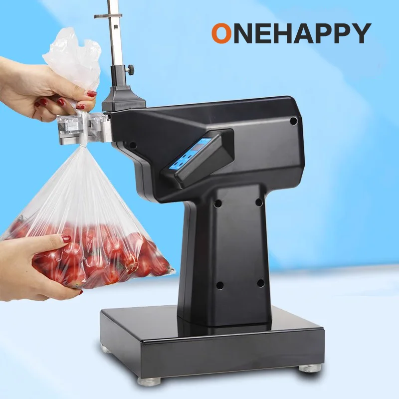 Automatic Aluminum Nail Sealing Machine, Electric Supermarket Bag Sealer for Food Packaging 220V