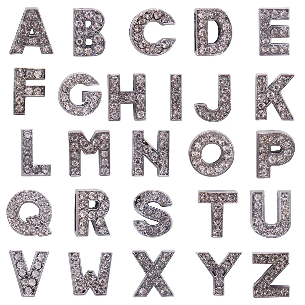 

1 шт. Серебряные Кристаллы, металлические буквы, подвески для обуви, аксессуары, украшения для взрослых обуви, ПВХ Пряжка для детей, детские подарки на Рождество