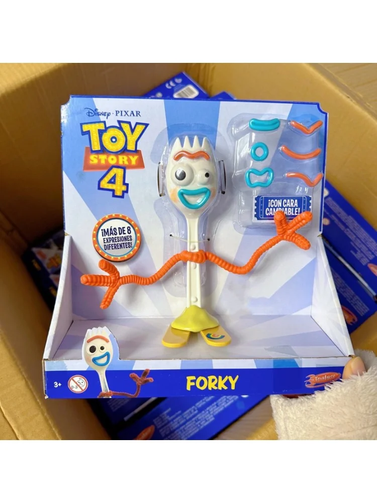 18cm Toy Story5 Original Forky Woody Buzz Interchangeable Toy Action Figure Anime Figurine Doll Gift - 5