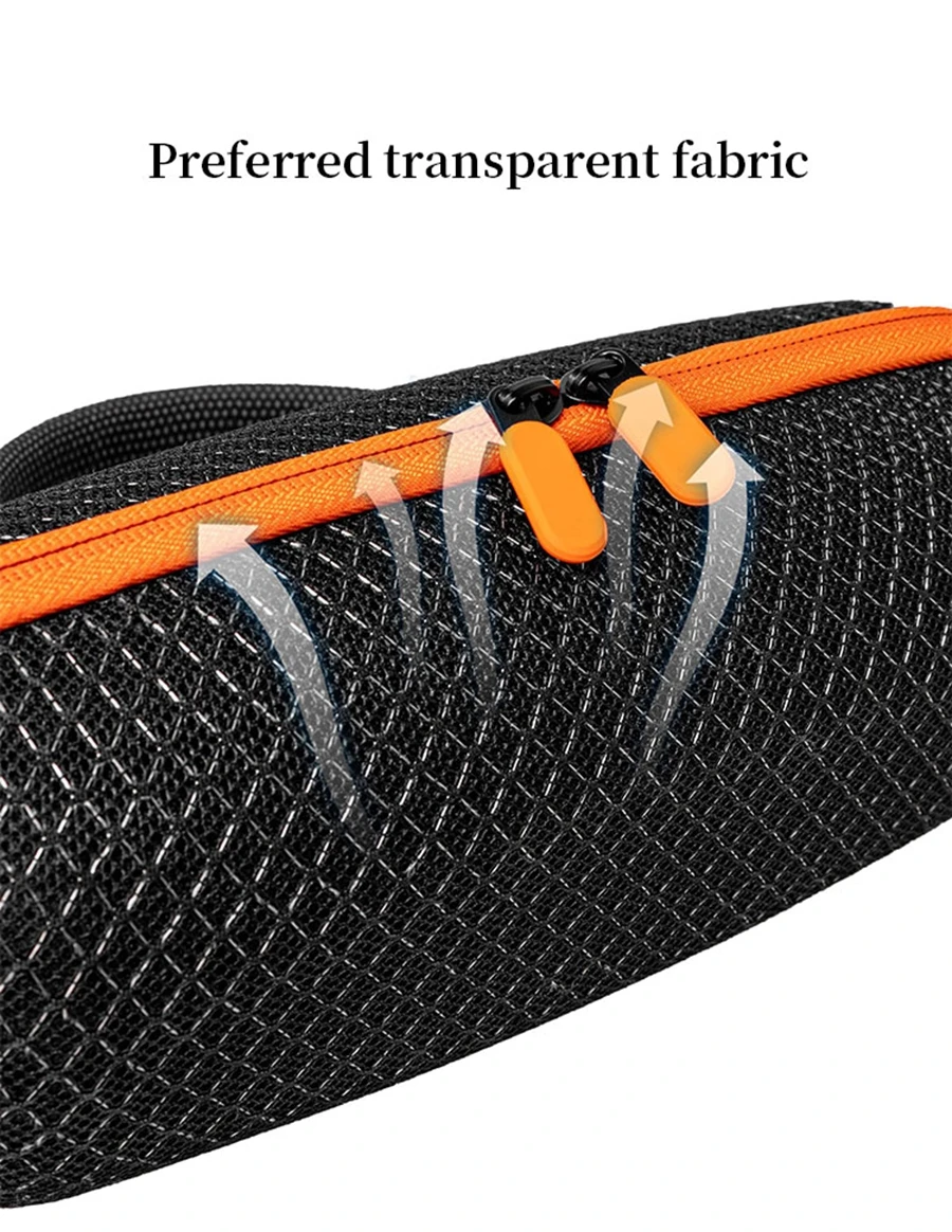 Portable Bag for JBL CHARGE6 Speaker Transparent Bags Charge 6 Outdoors Travel Carrying Sound Permeable Case