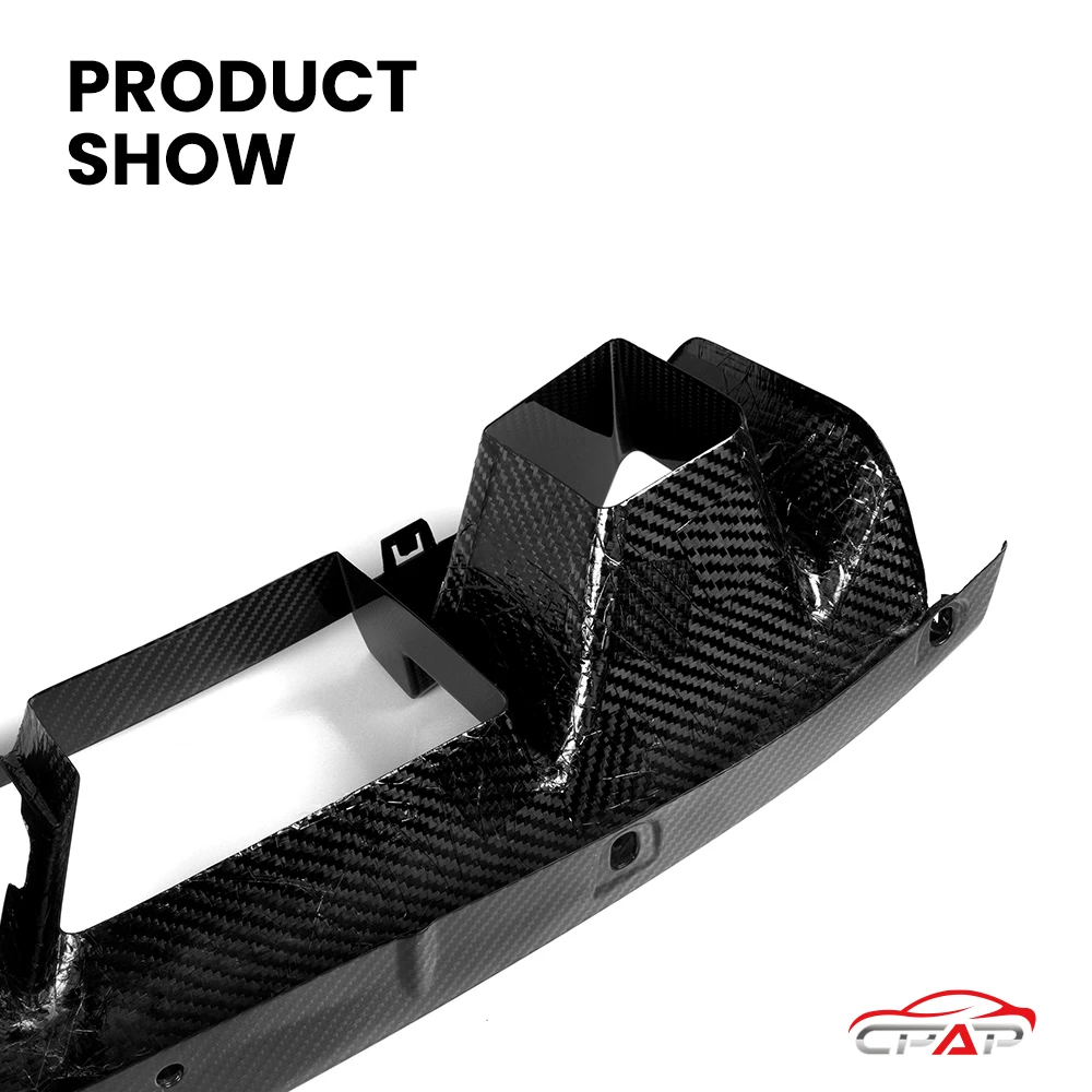 Real Dry Carbon Fiber Front Grille Center Trim for BMW M2 G87 OEM Style 2023-IN Air Intake Vents Bumper Grills Accessories