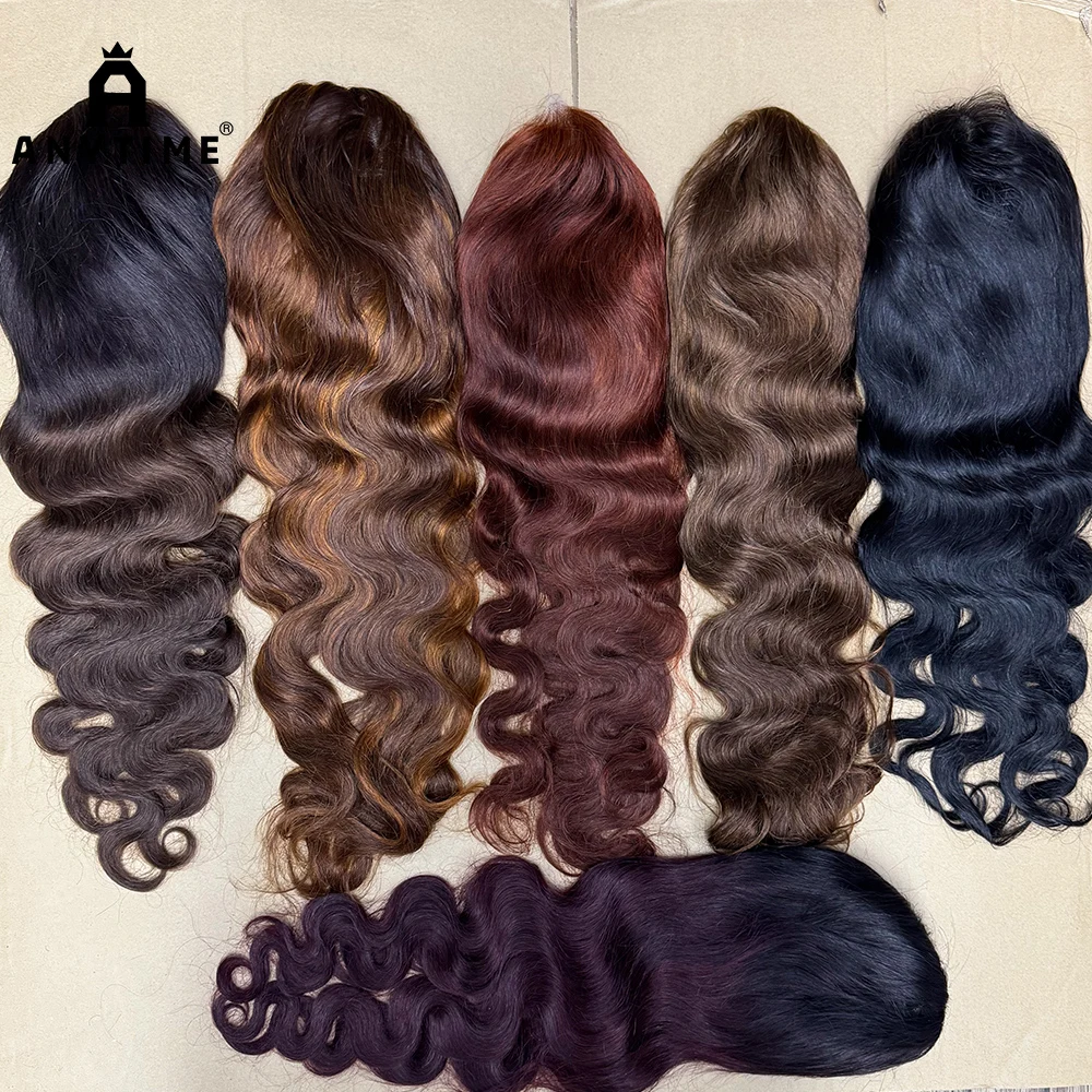 280% Density 28inches Body Wave Wavy Human Hair Wigs 13x4 Transparent Lace Frontal Human Hair Wigs Soft Hair For Black Women