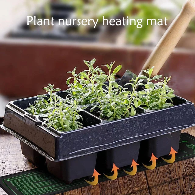 Pvc Palánták Fűtés Mat Elektromos Ip67 Vízálló Hordozható Kábelteljesítmény Beltéri Csere Párnák Melegebb Kiegészítők - Image 2