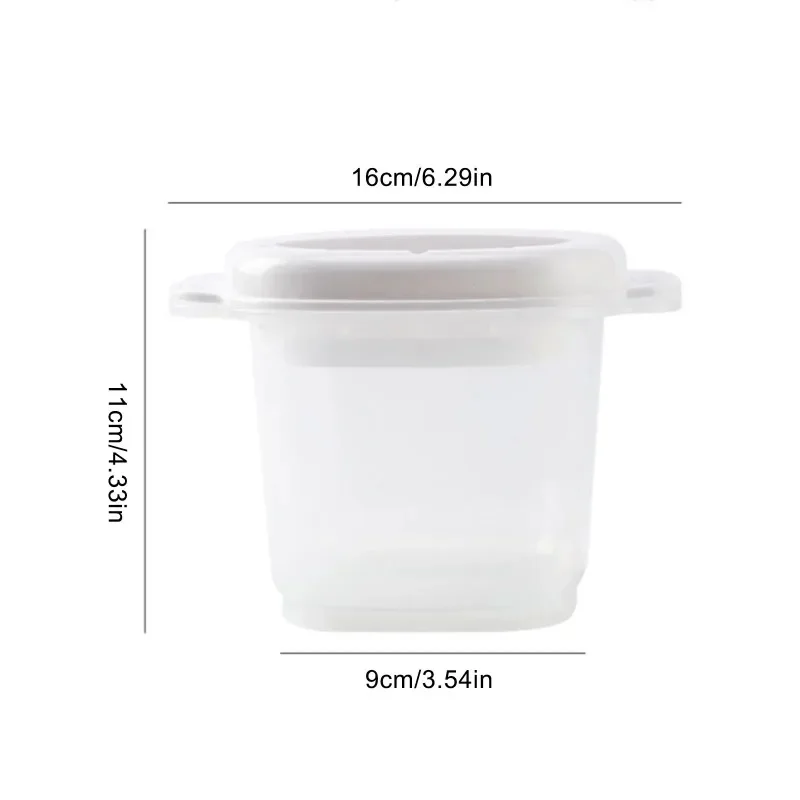 Microwave Oven Rice Cooker 700ML Multifunctional Steamer Hot Soup Cooking Bento Lunch Box Food Grade PP Kitchen Steaming Utensil