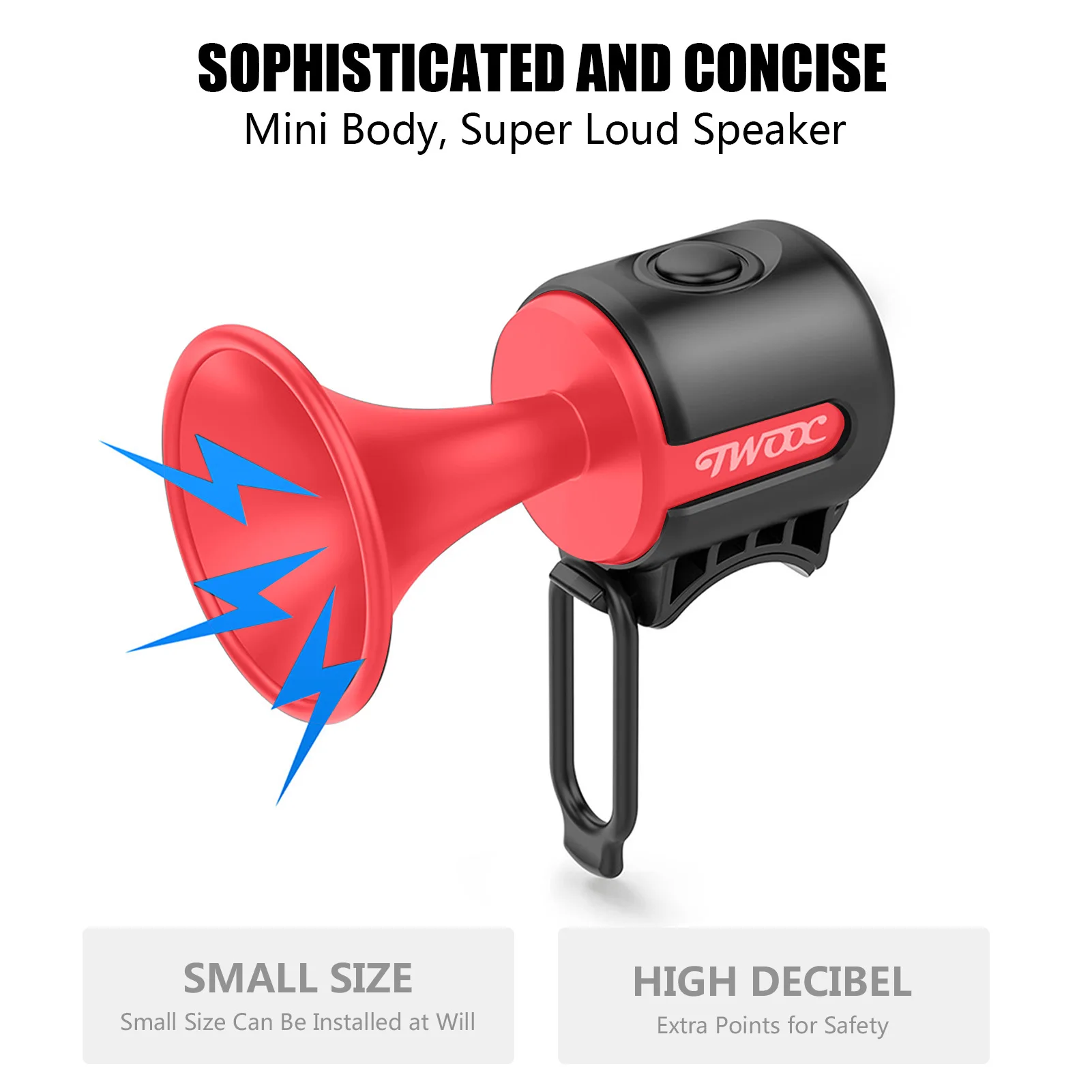 

Велосипедный Электронный громкий гудок 120 дБ