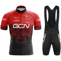 RAUDAX GCN New Cycling Suit for Men's Summer Road Bike Cycling Clothing Short Sleeves Jersey Breathable Mountain Bike Sportwear 2