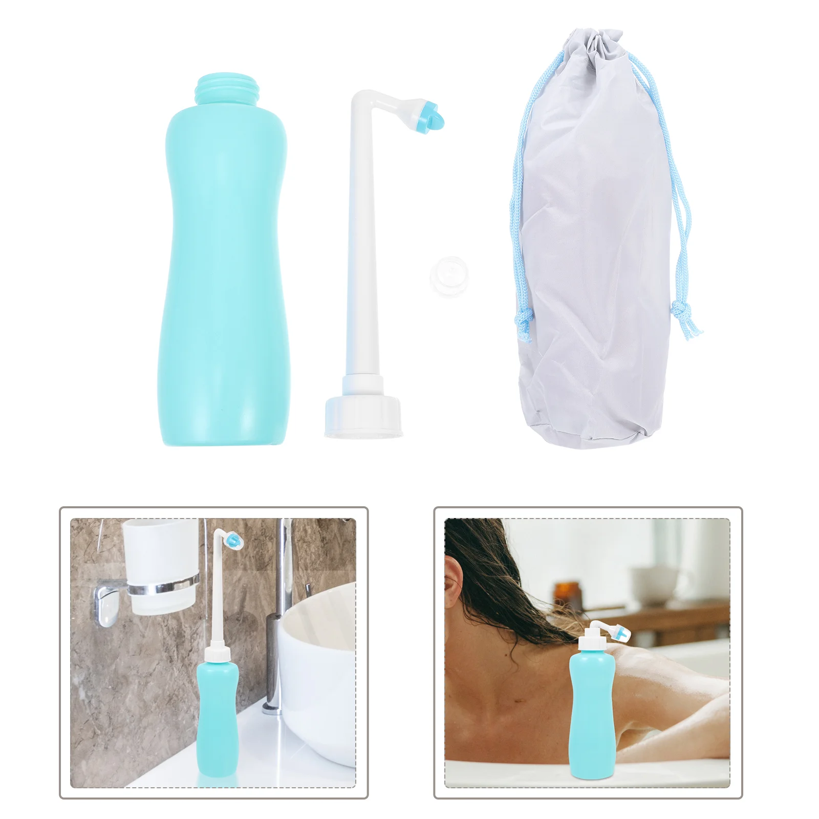 

Portable Flusher Baby Bidet Rectal Cleansing System Cleaning Supplies Women Bottle