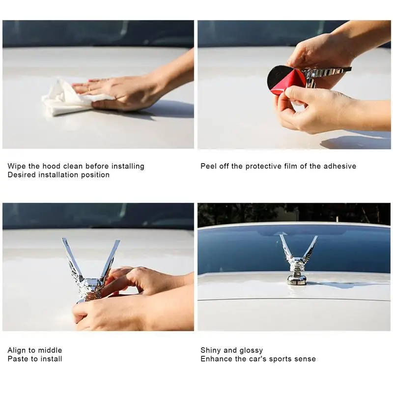 Рисунок 4 - Автомобильная Наклейка 3D Орлан