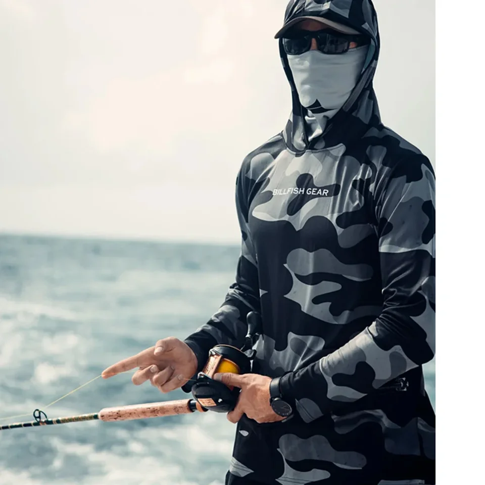 HUK Chemise De Pêche Performance à Manches Longues Pour Hommes Icon X Camo Fade Inshore Medium