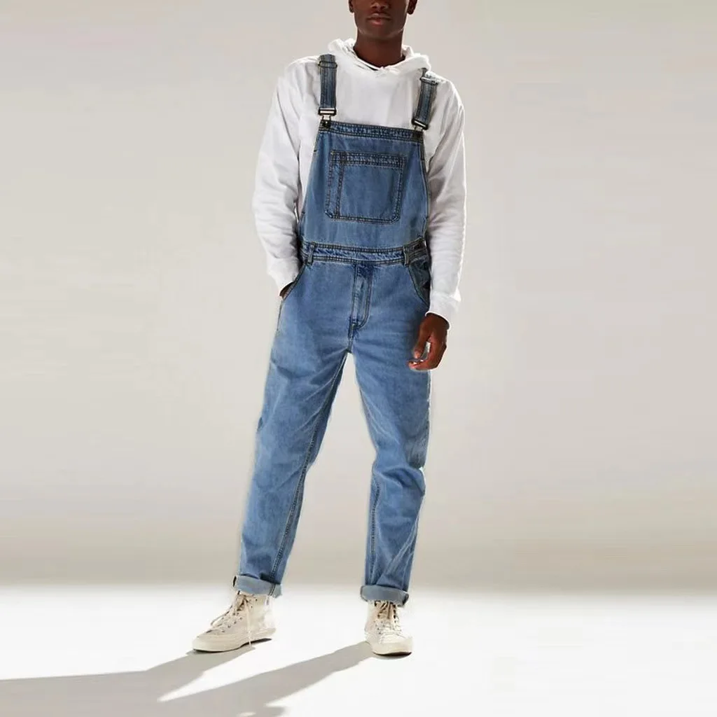 Mens Streetwear Overall Mens Denim Jumpsuit With Pocket And Suspender Pants  Casual Overalls Dungarees Playsuit For Feminine Comfort Style #2231 From  Ai821, $16.85 | DHgate.Com