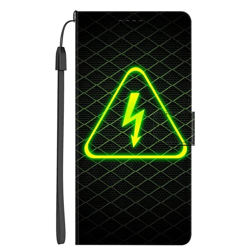 Premium Flip Leather Wallet Case with Magnetic Stand