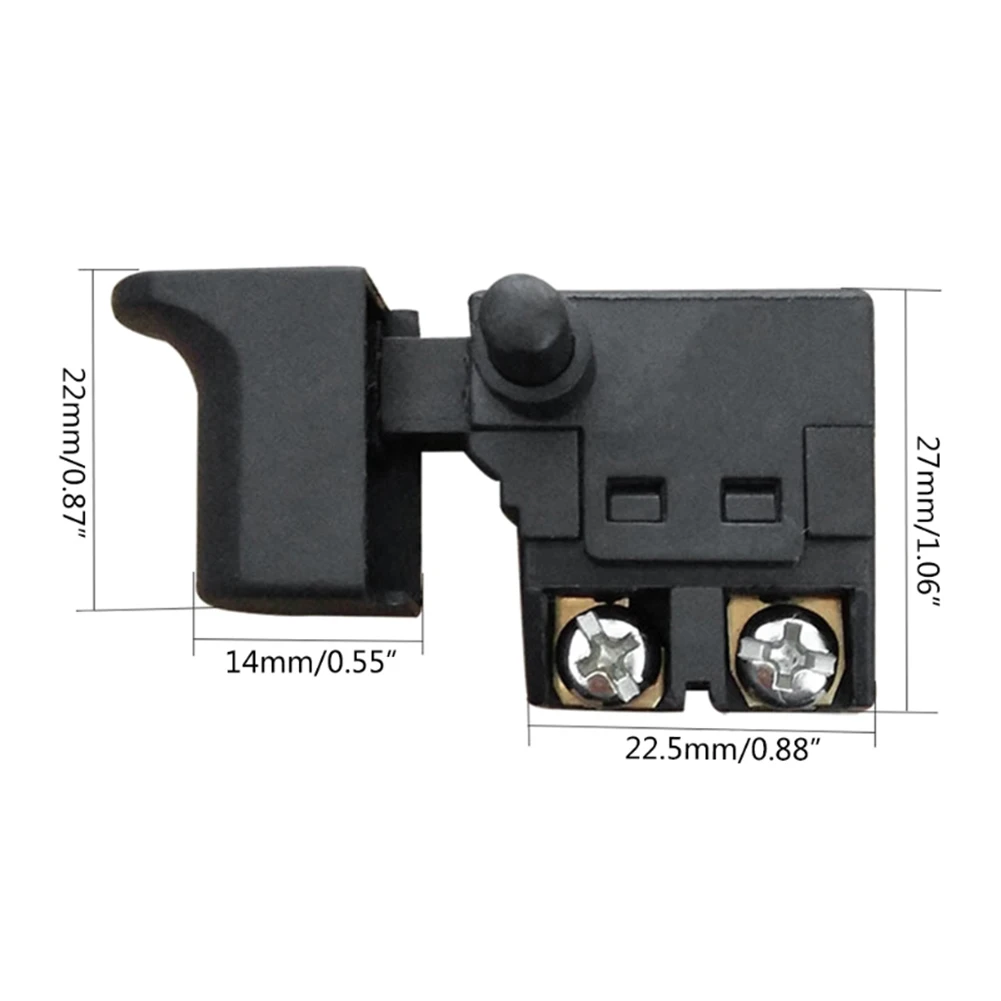 1 Pc Electric Drill Switch Speed Regulating Switch 250V Trigger Button Switch For Electric Drill Planer Power Tool Accessories