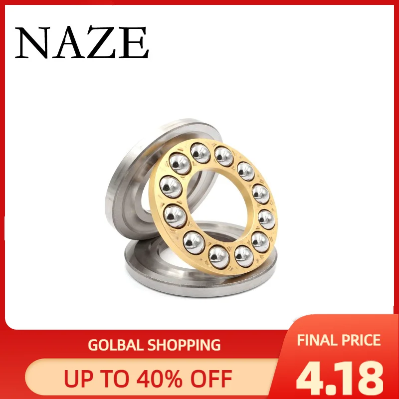 

NAZE 4PC F7-13M Miniature thrust plane bearing 7x13x4.5mm high quality Miniature planar bearing F7-13 Mini 3-in-1 Plane bearing