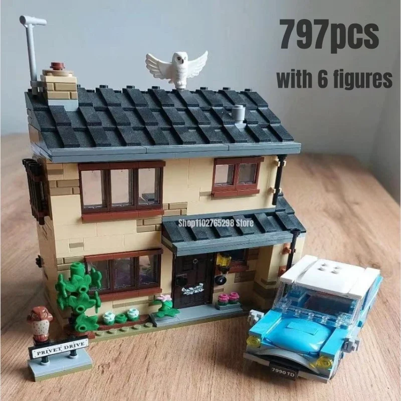 797Pcs Privet Drive Building Blocks Modello Fit 75968 Giocattoli Per Bambini Regalo Di Natale