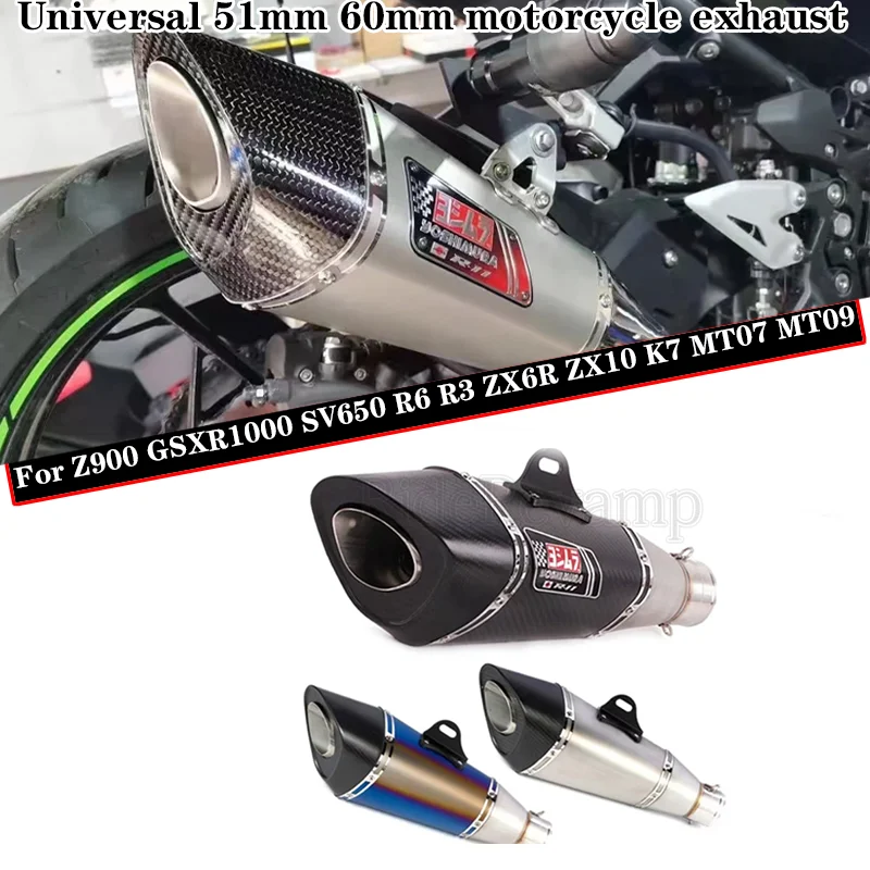 Universal51mm60mmmotorcycleexhaustwithDbkillerYoshimuraR11