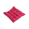 Solid Chair Cushion Square Mat Cotton Upholstery Soft Padded Cushion Pad Office Home Or Car Garden Sun Lounge Seat Cushion 4