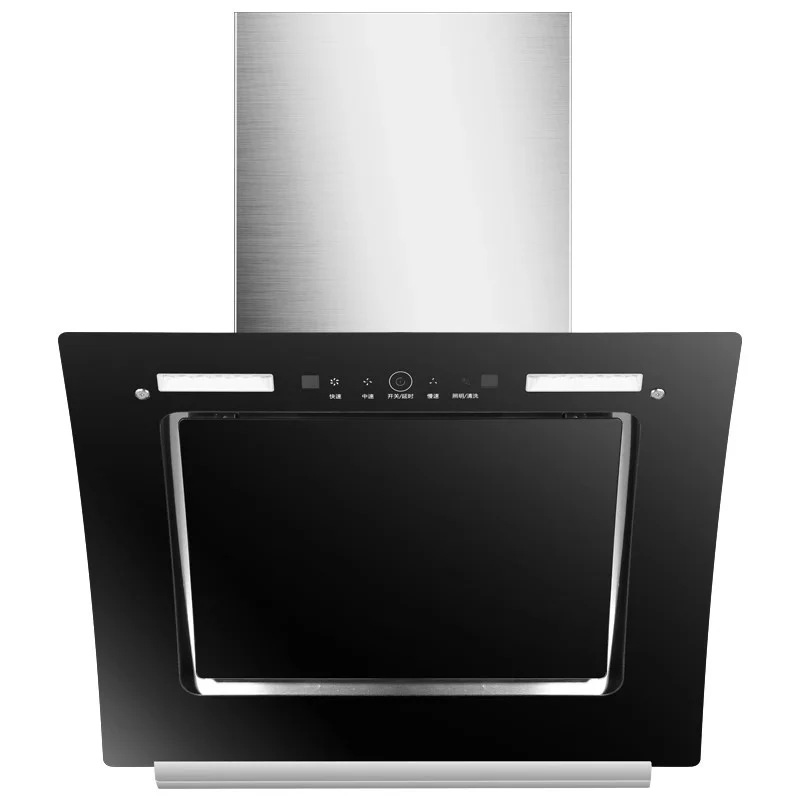 50/60cm Range Hood for Kitchen Large Suction Range Hood Side Suction Cooker Wall-mounted Smart Cleaning Extractor Hoods