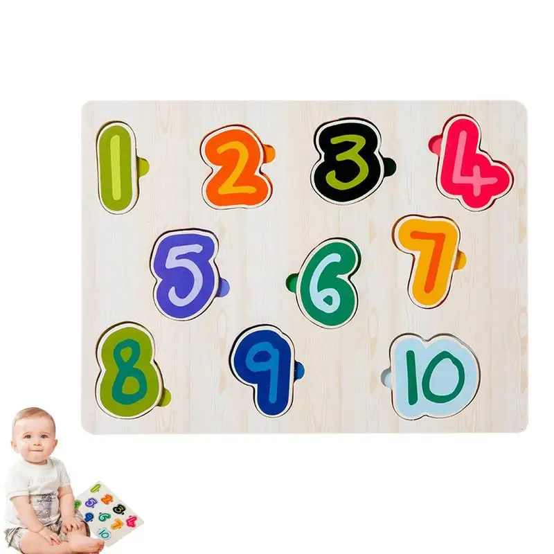 

Number Puzzles For Kids Wooden Number Puzzle Toys Number Puzzle For Toddlers Preschool Learning Toys Educational Puzzle Gift