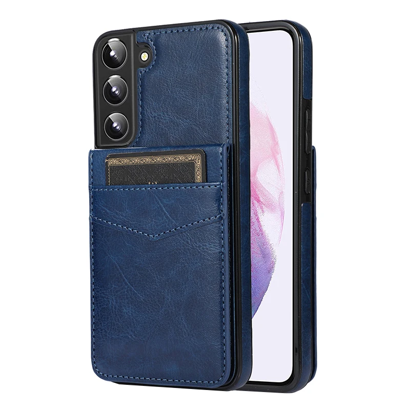 thumbnail image 1 of Stand Holder Case For Samsung Galaxy S24 S23 S22 S21 S20 FE Ultra S10 S9 S8 Plus Wallet Card Shock Flip Leather Phone Bag Cover, 1 of 5