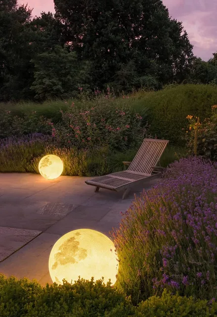 Lampada Da Prato A Sfera - Illuminazione Giardino Impermeabile LED - Foto 2