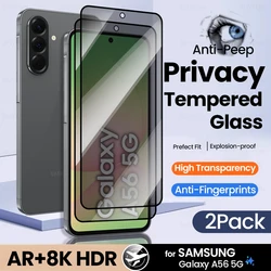 Premium Privacy Anti - Spy & Anti - Glare Screen Protector Film - 2 Pack - SamsungA16 5G 4G (2Pieces)