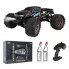 1:10 Scale Fast Brushless Motor RC Car, IPX5 Waterproof RC Truck with Max Speed 50KMH, Big Wheels, 2.4G High Speed Off-road Remo 3