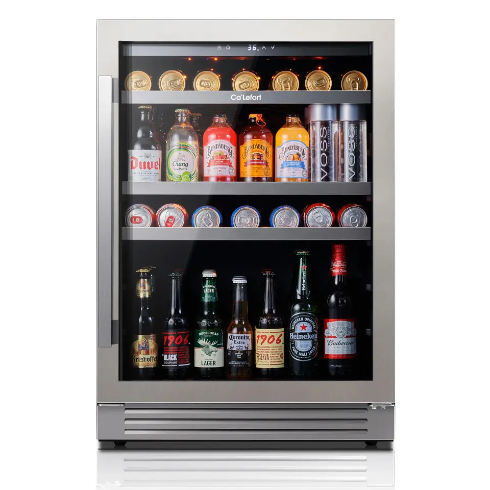 CaLefort 85L Beverage and Wine Cooler Refrigerator